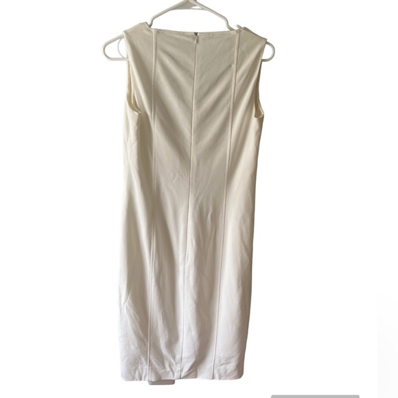 Akris Punto white sheath dress size 8 - Picture 3 of 6